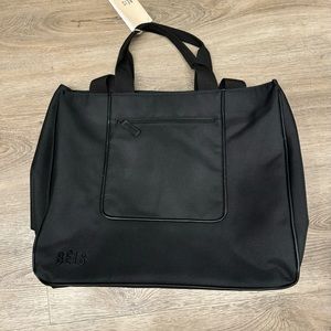 Beis East West Tote - Black. New with tags.